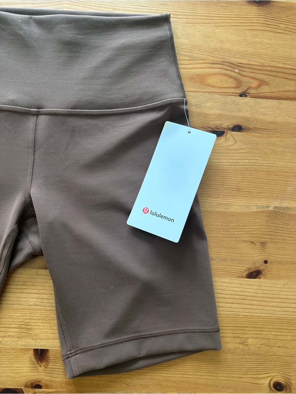 NWT Lululemon Wunder Train High-Rise Short 8" in JAVA • Size 6 - Picture 3 of 11